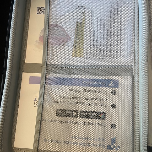 Blue and White Hot Air Balloon Decoration - Picture 5 of 6